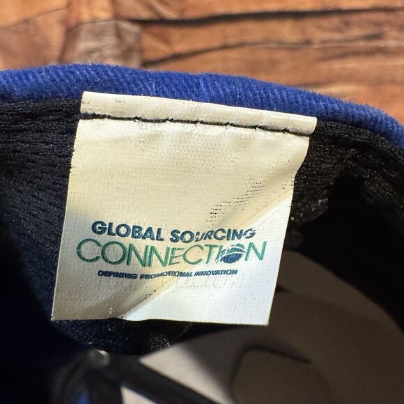 Mercer Transportation Hat Cap Adjustable H & L Strap Blue Black  Silver Logo - Picture 9 of 10